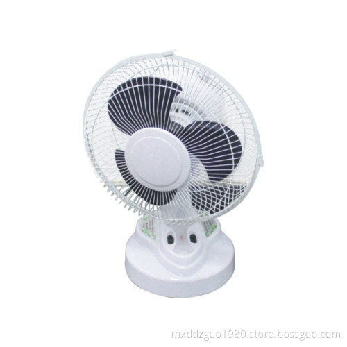 Rechargeable Multi-Function Table Fan with LED Light